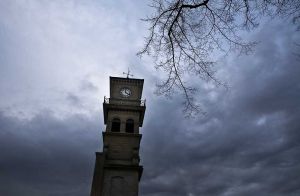 The Clock Tower, Prior To Conversion The Tower Was Connected To The Admin Building